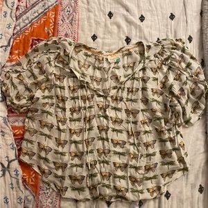 A+Plus Cropped Blouse